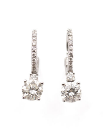 Diamond Drop on Hoops