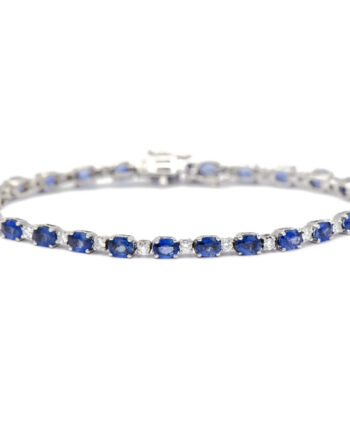 Sapphire & Diamond SPARK Tennis Bracelet