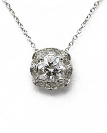 RITANI Diamond Floral Pendant