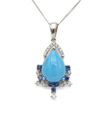 Turquoise Drop Pendant