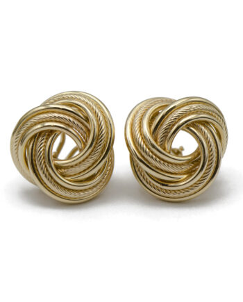 Love Knot Cable Earrings