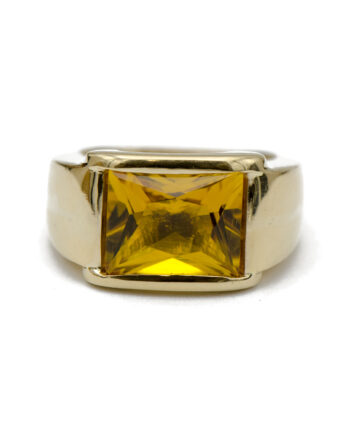 Citrine Classic Ring