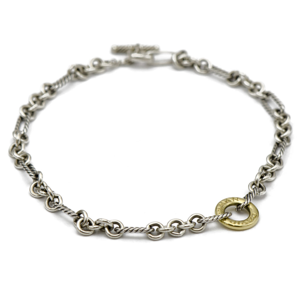 David yurman cheap figaro bracelet