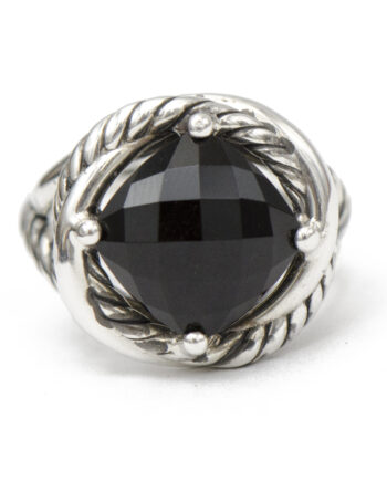 David Yurman Onyx Infinity Ring