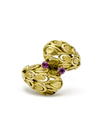Peacock Feather Ring