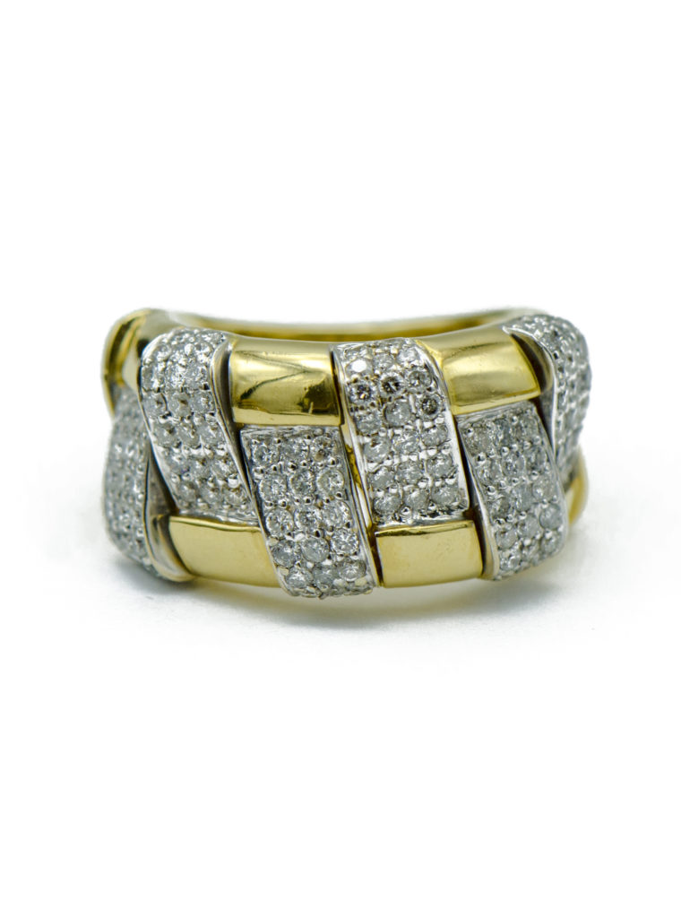Vintage Diamond Clustered Ring | Sandler's Diamonds & Time | Columbia ...