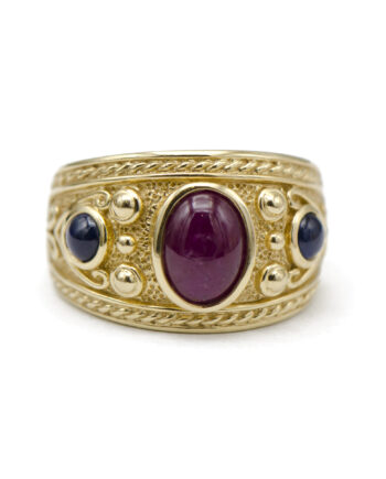 Ruby Cabochon Ring