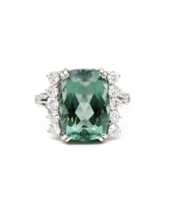 Tourmaline & Diamond Cocktail Ring