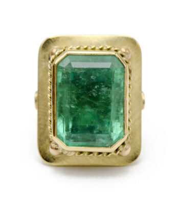 Emerald Cocktail Ring