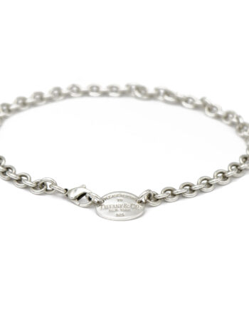 Tiffany & Co. Return to Tiffany Oval Necklace