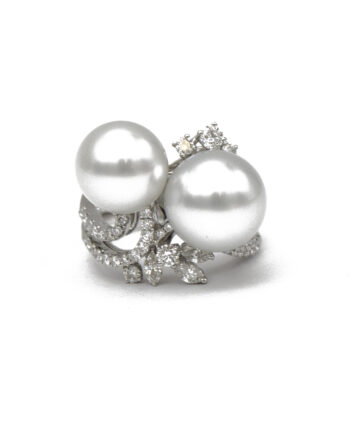 Pearl & Diamond Cocktail Ring