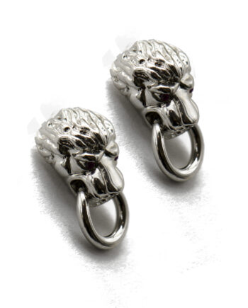 Lion Head Earrings