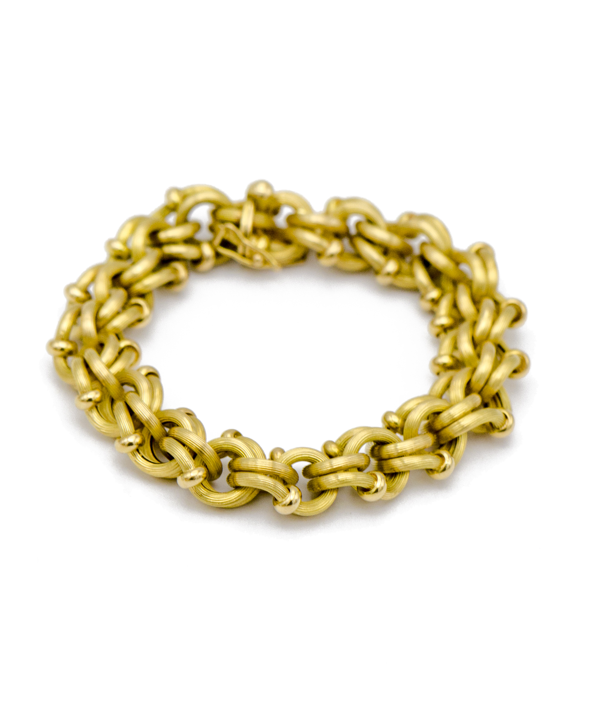 14K Gold Slave Bracelet Flower Vintage Hand Bracelet Boho Finger Ring  Bracelet | eBay