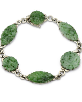 Jade & Gold Bracelet