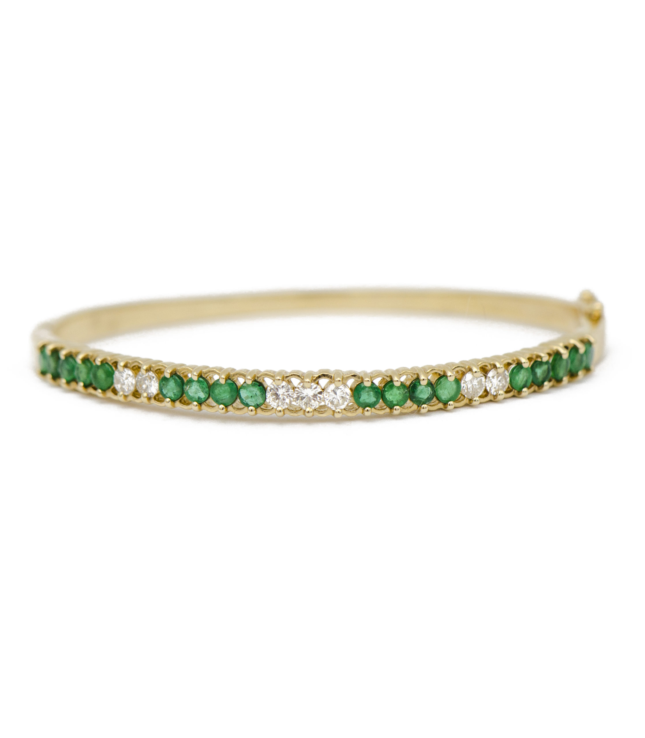 CRHP601053 - Agrafe cuff bracelet - Yellow gold, diamonds - Cartier