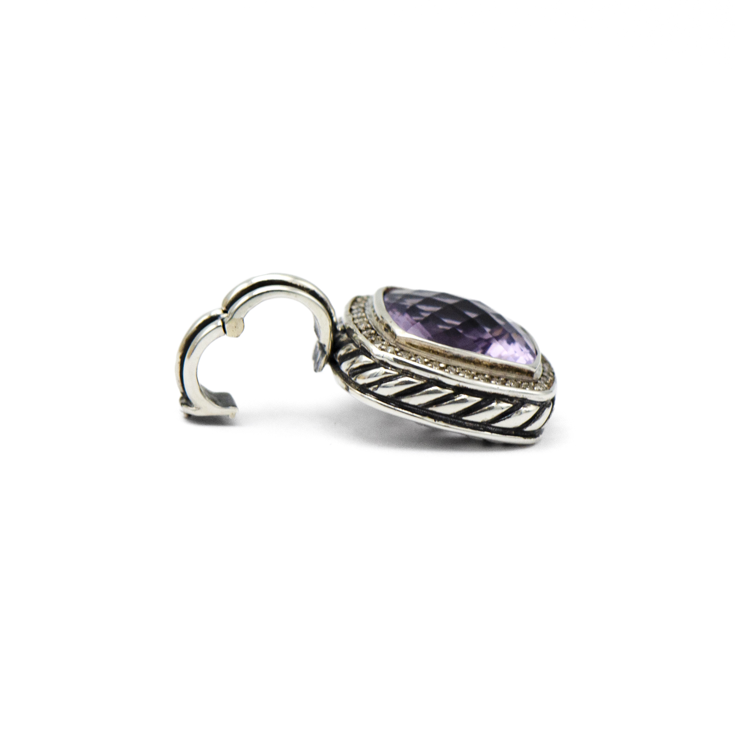 Shop David Yurman Petite Albion Pendant Necklace In Sterling Silver | Saks  Fifth Avenue