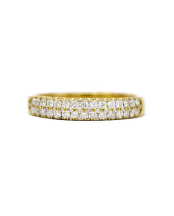 Pave Set Diamond Ring