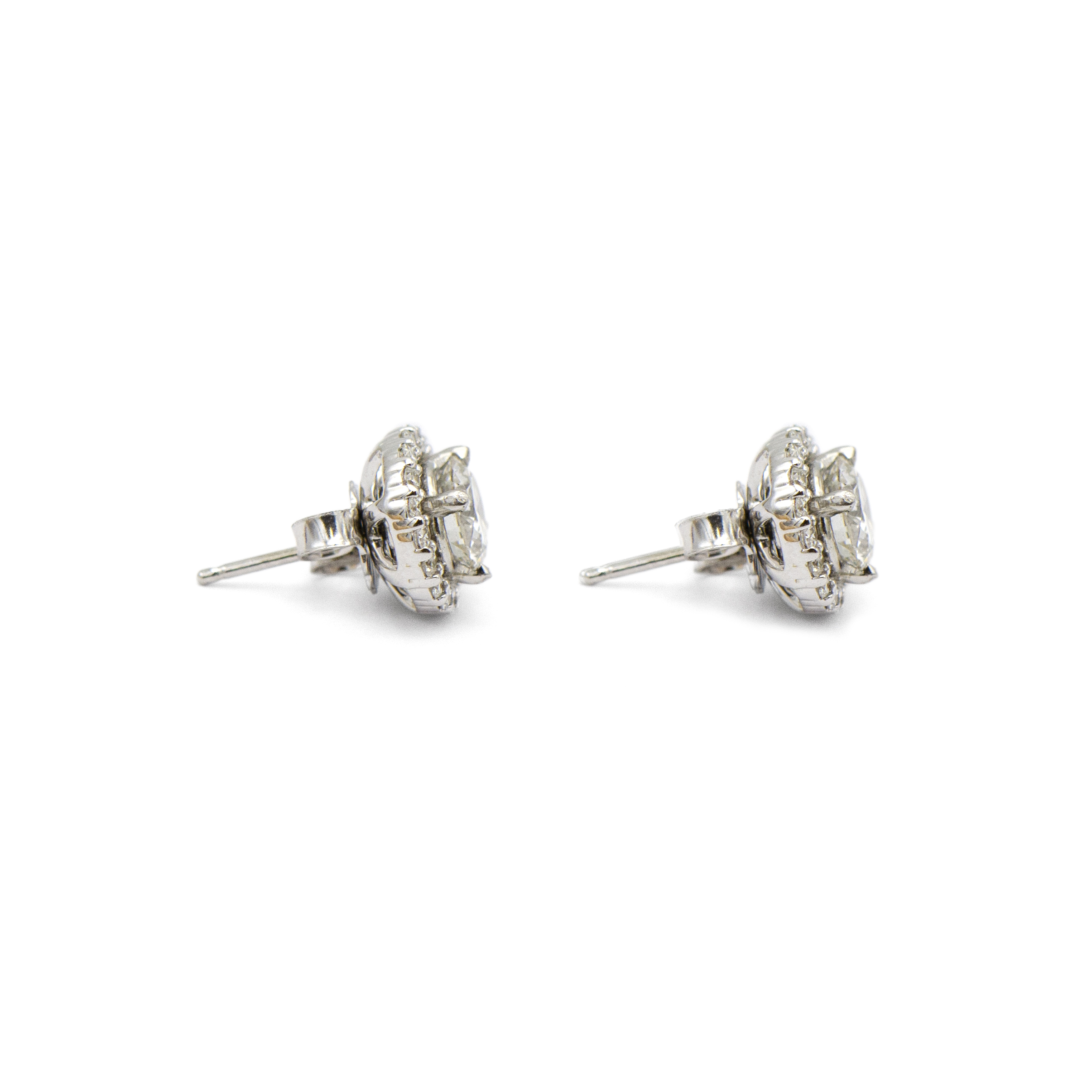 Diamond Halo Earring Jackets | Sandler's Diamonds & Time | Columbia SC ...