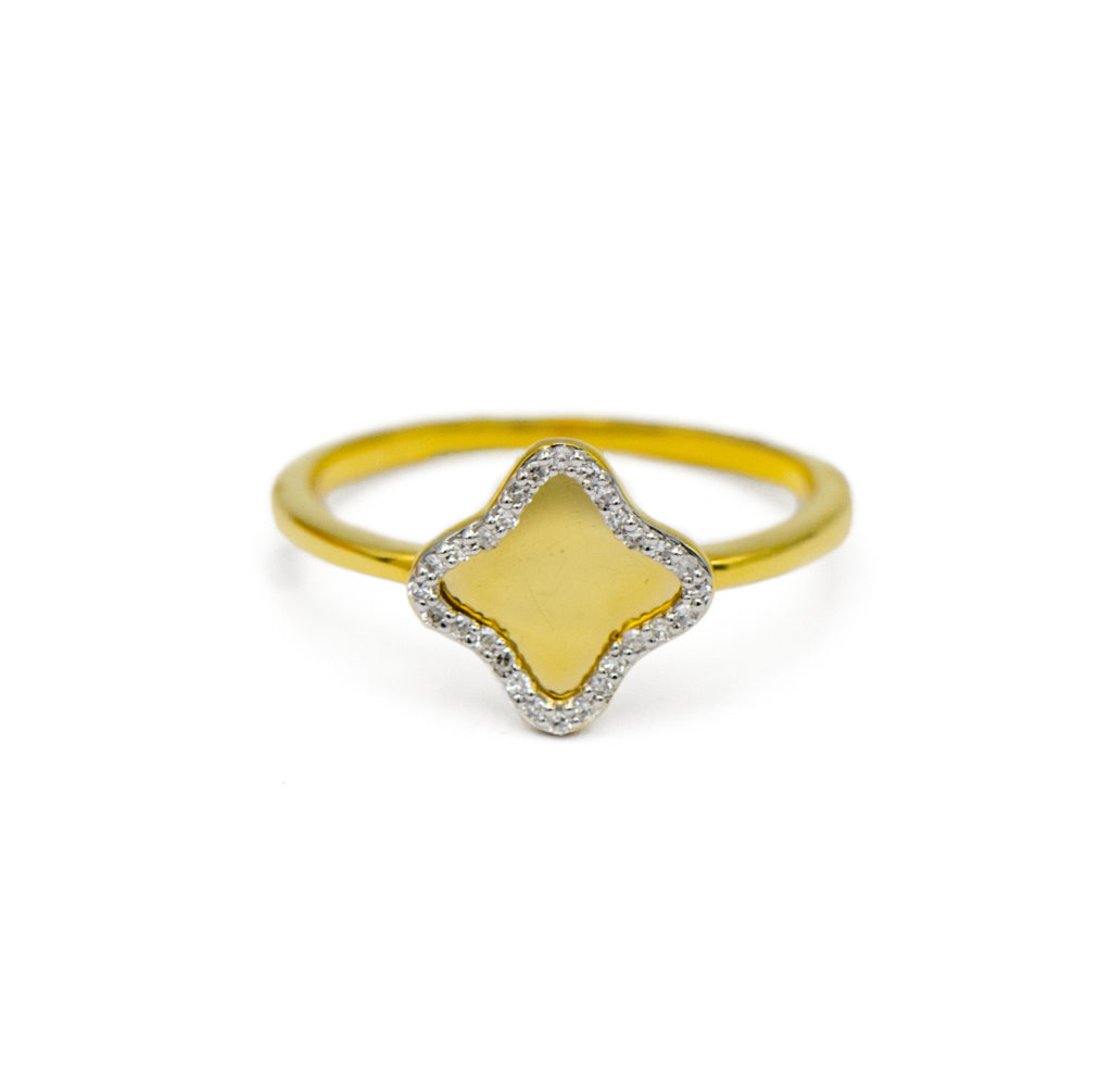 Quatrefoil Diamond Ring | Sandler's Diamonds & Time | Columbia SC | Mt ...