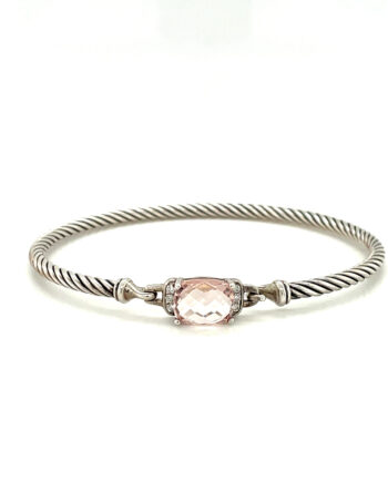 David Yurman Wheaton Morganite Bracelet