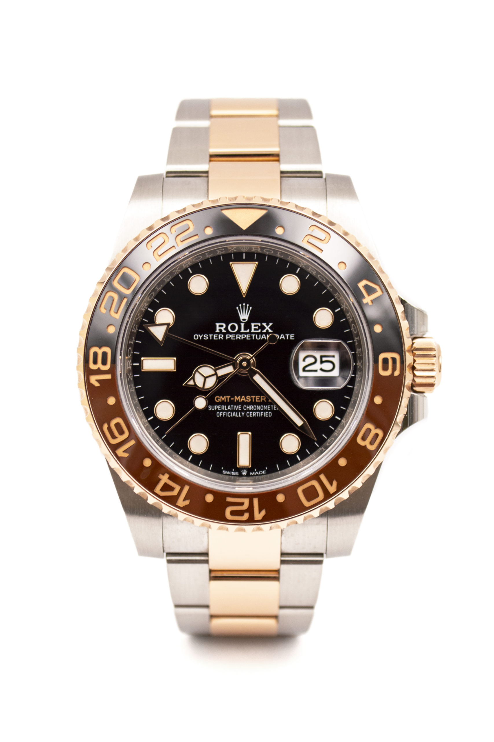 Rolex rose gold shop gmt 2018