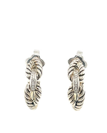 David Yurman Loop Hoop Earrings