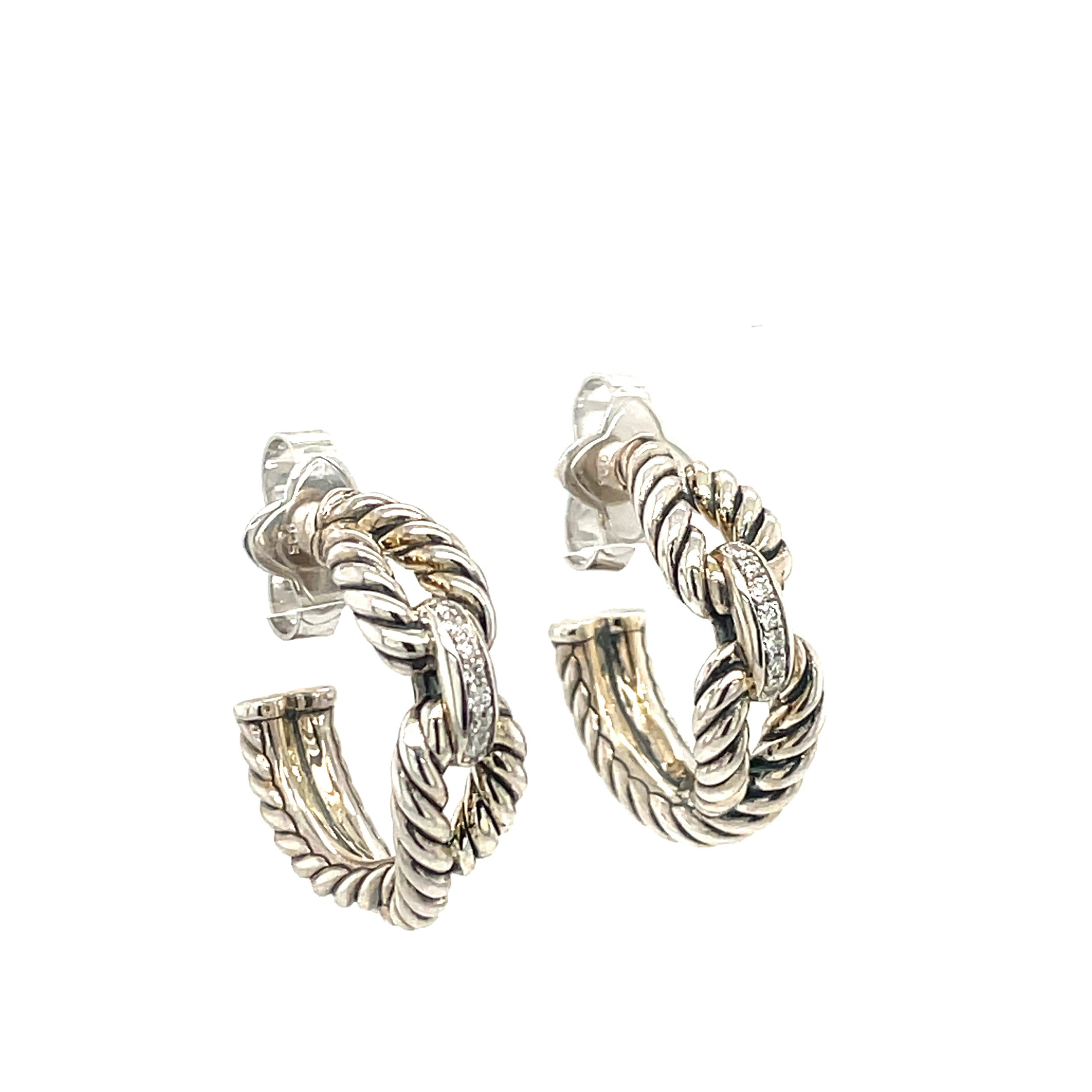 David Yurman Loop Hoop Earrings | Sandler's Diamonds & Time | Columbia ...