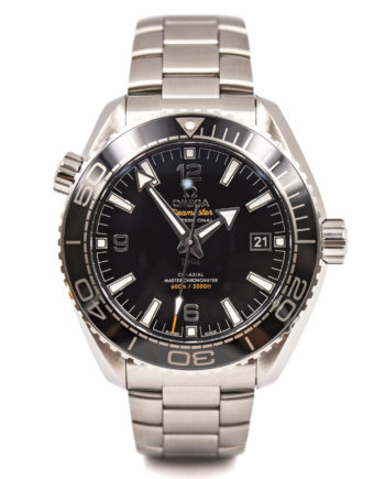 Omega Seamaster Planet Ocean with Black dial and Bezel