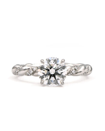 David Yurman Diamond Engagement Ring