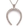 Estate Platinum Diamond Pendant