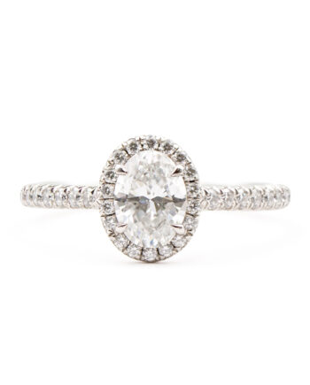 Tiffany & Co. Oval Engagement Ring