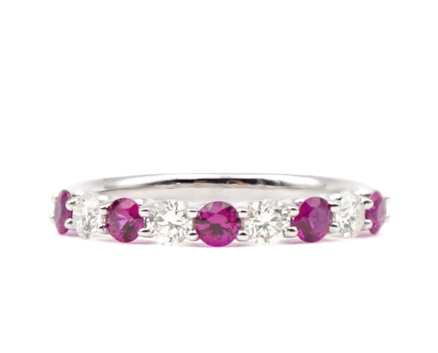 Ruby and Diamond Band