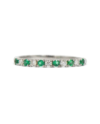 Emerald & Diamond Ring