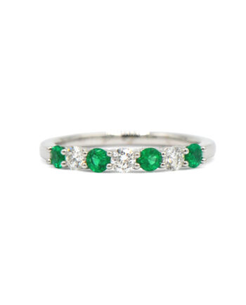 Emerald & Diamond Ring